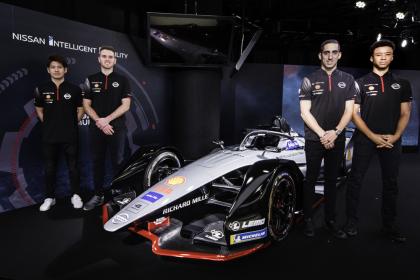 Formula E电动方程式锦标赛开赛在即 日产汽车公布出征阵容