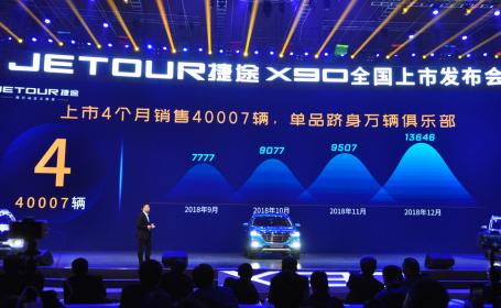 捷途李学用：X90会打造出属于自己的蓝海