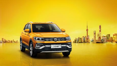 炫彩潮色吸睛中控 上汽大众公布T-Cross内饰官图