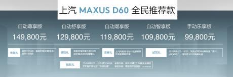 上汽MAXUS品牌之夜 全民定制中型SUV D60推荐款发布
