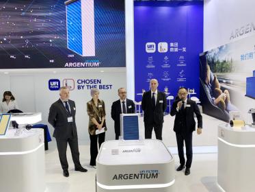 UFI集团携全新ARGENTIUM过滤器亮相上海法兰克福汽配展