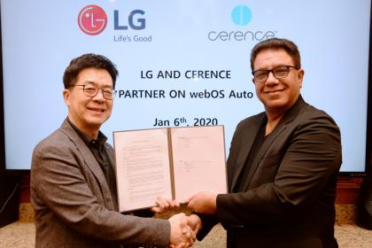 Cerence和LG强强联手打造人工智能互联汽车平台