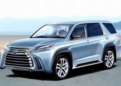 雷克萨斯LX 600渲染图曝光 预计2021年正式亮相