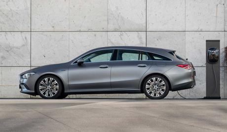 WLTP纯电续航接近70公里 奔驰发布全新GLA/CLA和猎装版插混版官图