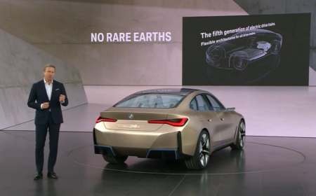 WLTP续航600公里 慕尼黑生产 全新宝马i4概念车全球首发