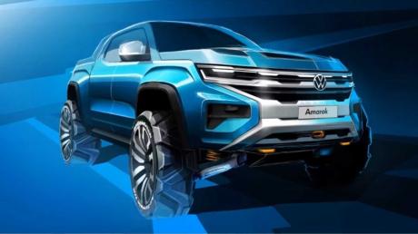大众全新Amarok设计图曝光 与福特合作开发
