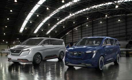 纯电动豪华 MPV 与无人驾驶概念车同台 艾康尼克SEVEN II 亮相上海车展