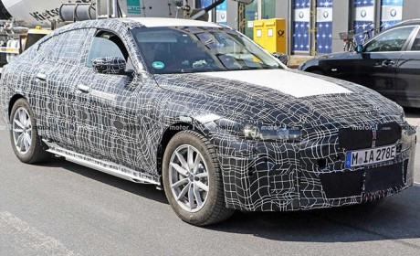或2021年上市 宝马首款纯电动轿车 i4 谍照曝光