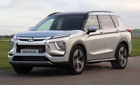 或 2020 年正式推出 全新一代三菱欧蓝德 PHEV 渲染图消息