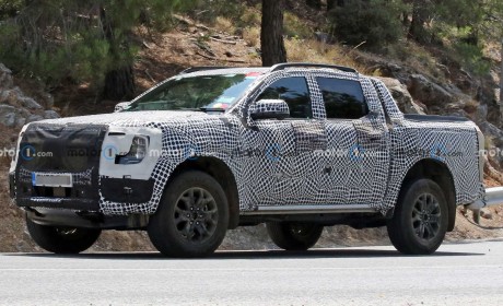 全新福特Ranger PHEV原型车在欧洲进行路试 预计2022年初亮相