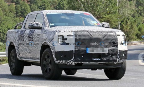 全新福特Ranger PHEV原型车在欧洲进行路试 预计2022年初亮相