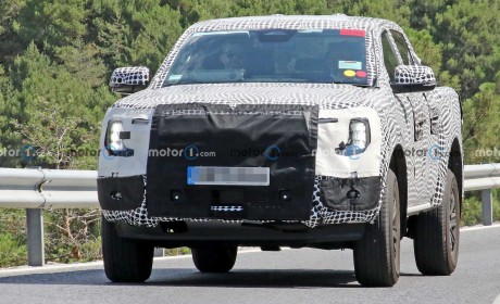 全新福特Ranger PHEV原型车在欧洲进行路试 预计2022年初亮相