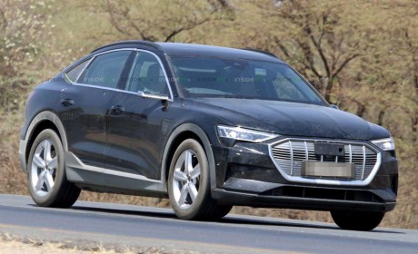 续航高达 500km 奥迪 e-tron Sportback 谍照曝光