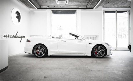 最后的倔强？！来自意大利的敞篷版特斯拉Model S