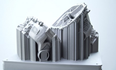 保时捷3D打印电机外壳，更轻更坚硬