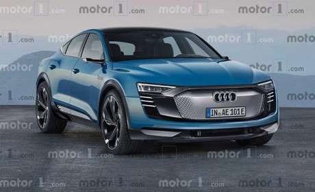 EPA续航仅320公里 奥迪e-tron Sportback渲染图曝光