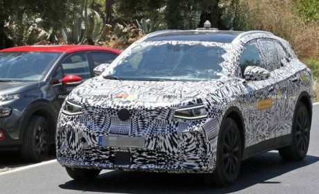 ID. CROZZ 谍照曝光 定位纯电动SUV 2020 年下半年上市