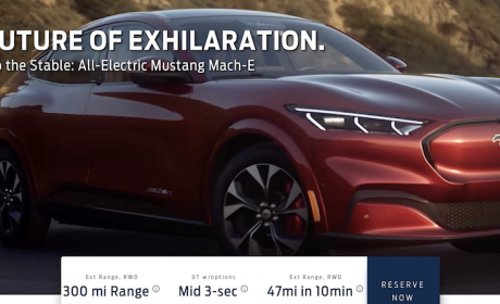 福特Mustang Mach-E信息提前泄露 加速3秒多 售价30.8万元起