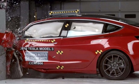 特斯拉Model 3 获 2019 年 IIHS 最高安全评级 紧逼奥迪e-tron