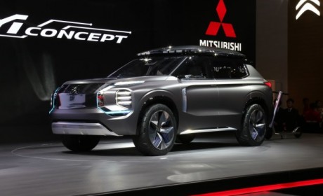 搭载插电式混合动力系统 三菱亚洲首发e-Yi CONCEPT概念车