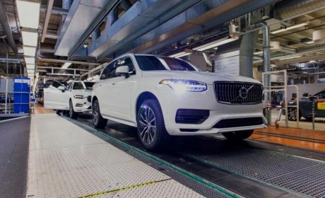 沃尔沃联手Uber开发的自动驾驶基础车型正式量产下线