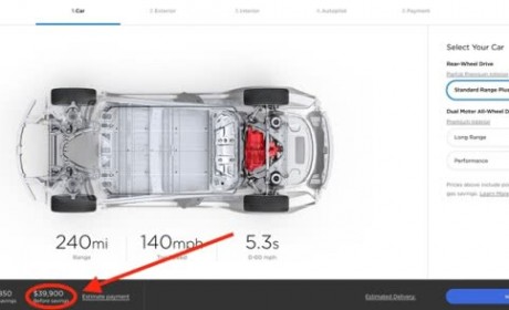 特斯拉上调所有Model 3车型价格 中国地区暂未跟进