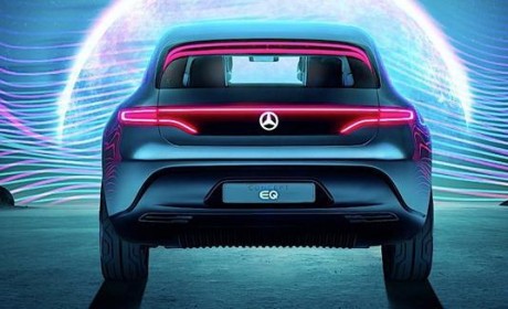 奔驰EQ概念车新官图曝光 至2022年将生产十款系列车型