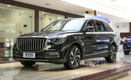 全新中大型SUV红旗HS7上市 售34.98万起