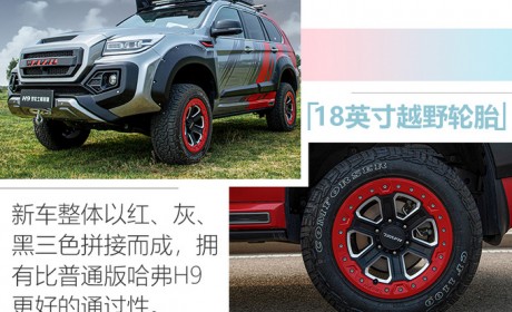 哈弗H9改装越野车即将交付 合法合规上牌上路