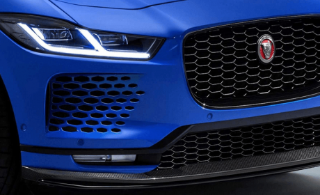 捷豹旗下电动suv I-Pace SVR渲染图曝光