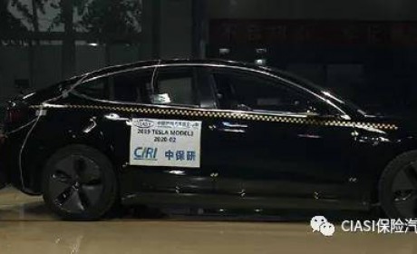 整体表现优秀/25%偏置碰撞很安全 特斯拉Model 3中保研测试完成