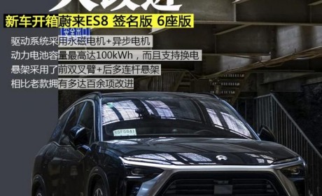 小细节大改进 2020款蔚来ES8新车开箱