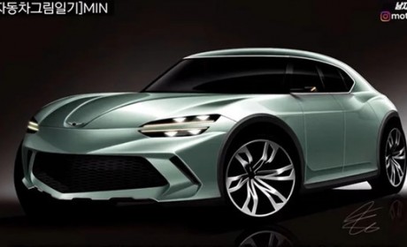 捷尼赛思JW电动车渲染图曝光 有望于2021年6月投产