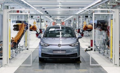 2023年大众电动车产量将赶上特斯拉 达到90-150万辆的水平