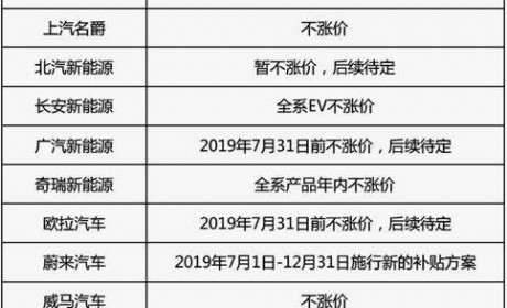 补贴退坡车企『硬扛』 谁先涨价谁就输了？