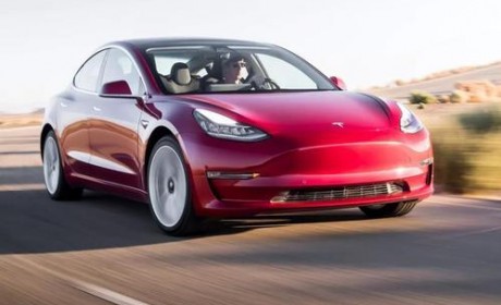 特斯拉Model 3“远程模式”续航超过560公里 马斯克发文祝贺