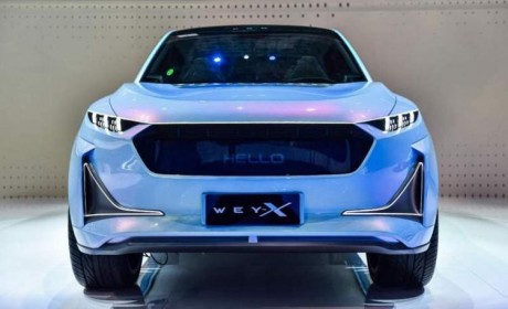 2019上海车展长城高端品牌WEY 推出全新概念车WEY-X