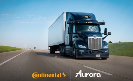 大陆集团与Aurora合作打造商业化可扩展自动驾驶卡车运输系统
