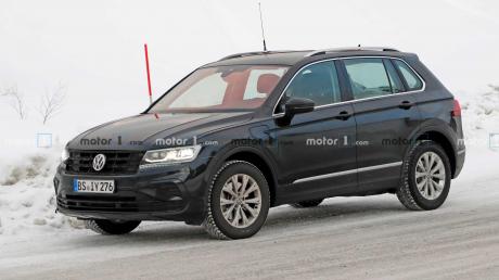 2021款大众Tiguan GTE刚开始路试，而国内的途观L PHEV已上市一年多
