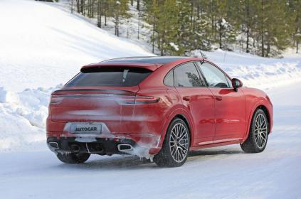 保时捷卡宴Coupe GTS谍照曝光 4.0T双增压破百不到5秒