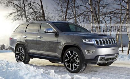 全新Grand Wagoneer假想图和谍照 让我们离这款Jeep旗舰越来越近