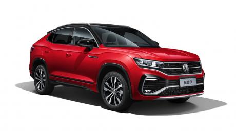 探岳X官方图正式发布 为一汽-大众首款Coupe SUV