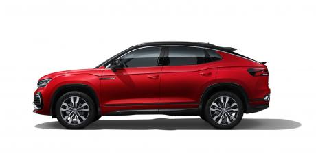探岳X官方图正式发布 为一汽-大众首款Coupe SUV