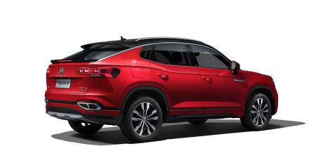 探岳X官方图正式发布 为一汽-大众首款Coupe SUV