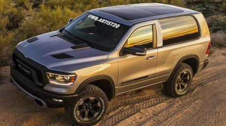 回归经典延续双门SUV 全新道奇Ram Charger渲染图曝光