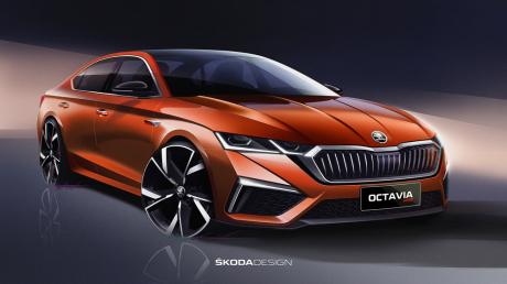上汽大众斯柯达全新明锐设计图发布 英文名定为OCTAVIA PRO
