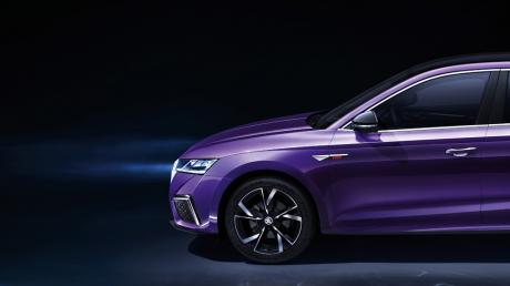 上汽大众全新斯柯达明锐PRO官图发布 轴距加长44mm