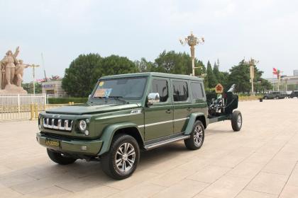 BJ80再次担任礼炮牵引车 三年来第四次圆满完成国家荣耀任务