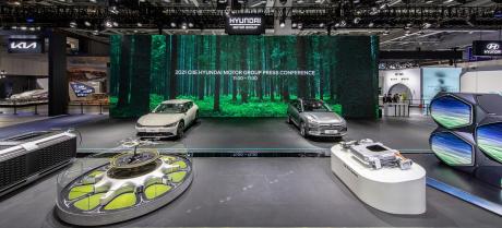 现代汽车集团携“氢+电”前瞻技术与产品亮相2021进口博览会