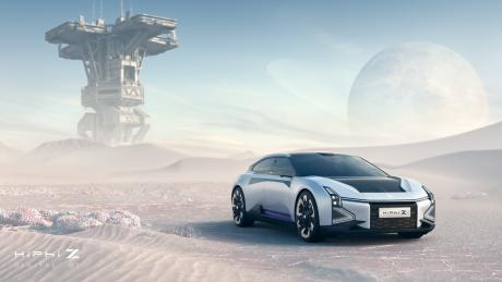高合汽车发布第二款旗舰DigitalGT-HiPhiZ量产定型车
